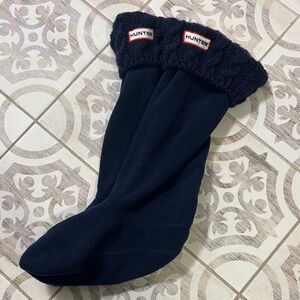 Hunter Dark Blue Tall Boot Sock Liners